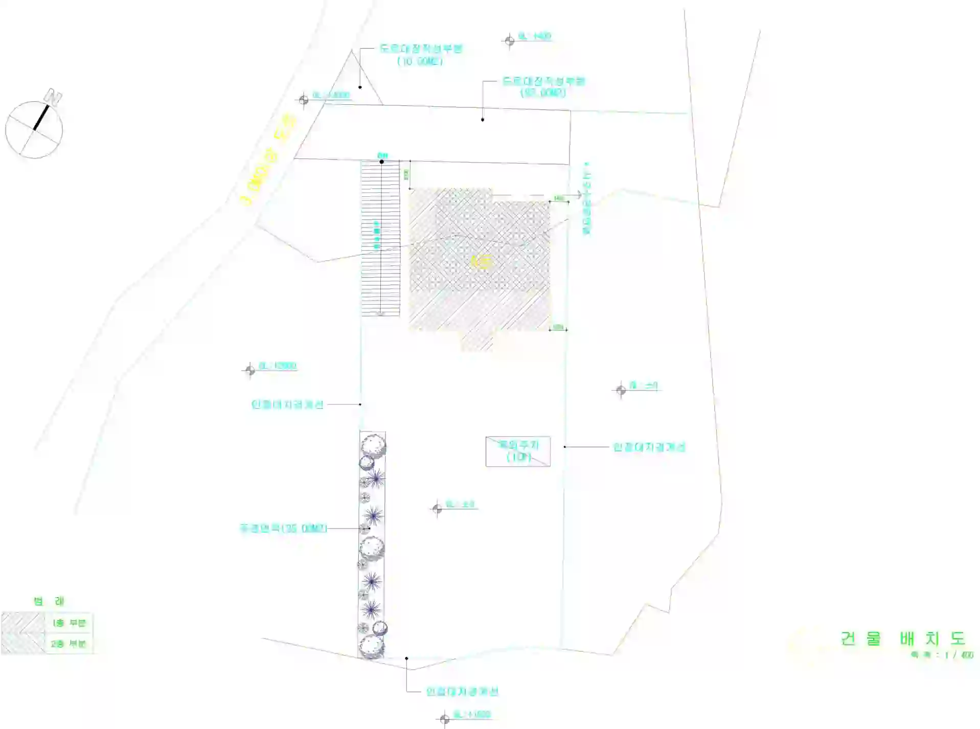 이곡리 166-3 배치도 이미지